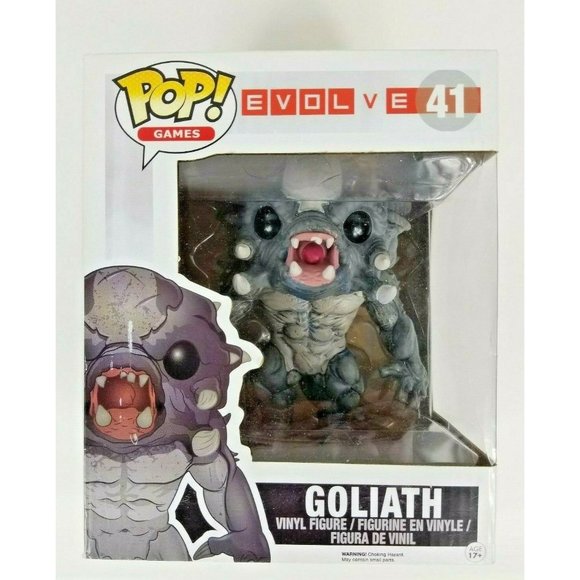 Funko Pop Evolve 41 Goliath Vinyl Bobble Head Pop Games 6" Large Figure New - Picture 7 of 12